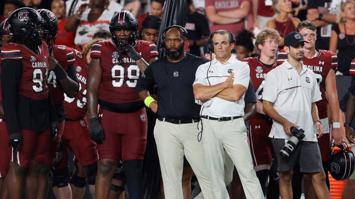 South Carolina head coach Shane Beamer
