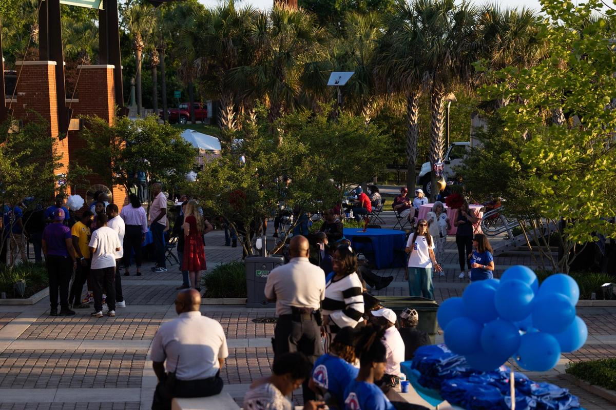 Congressman Jim Clyburn’s “World Famous Fish Fry” at Ed-Venture on Friday, April 28, 2023. The annual celebration this year also takes place the day before the state Democratic Party’s convention.