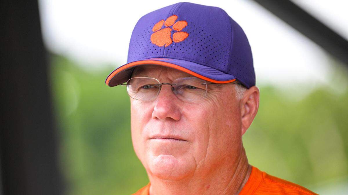 Clemson softball coach John Rittman