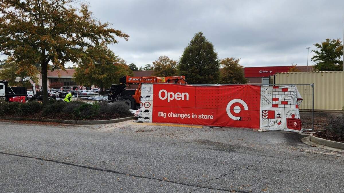 Renovation work has been ongoing at the Target on Garners Ferry Road in Columbia. A spokesperson with the company said work would likely be completed before the end of the year.