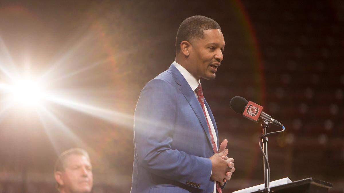 New South Carolina Gamecocks men’s basketball head coach Lamont Paris