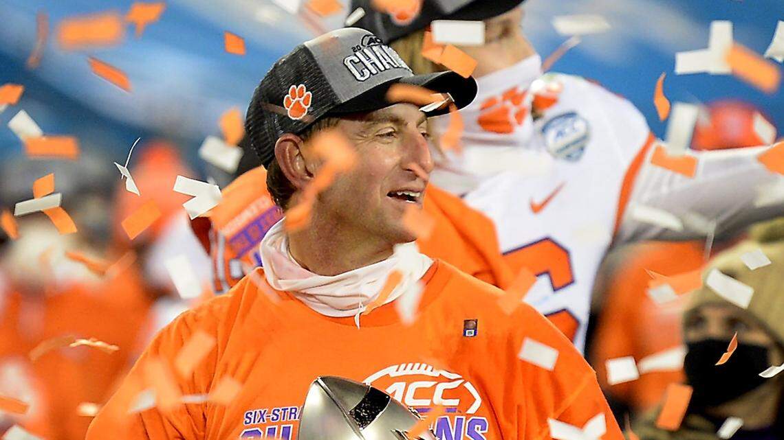 Clemson is favored by the media to win its seventh straight ACC championship.