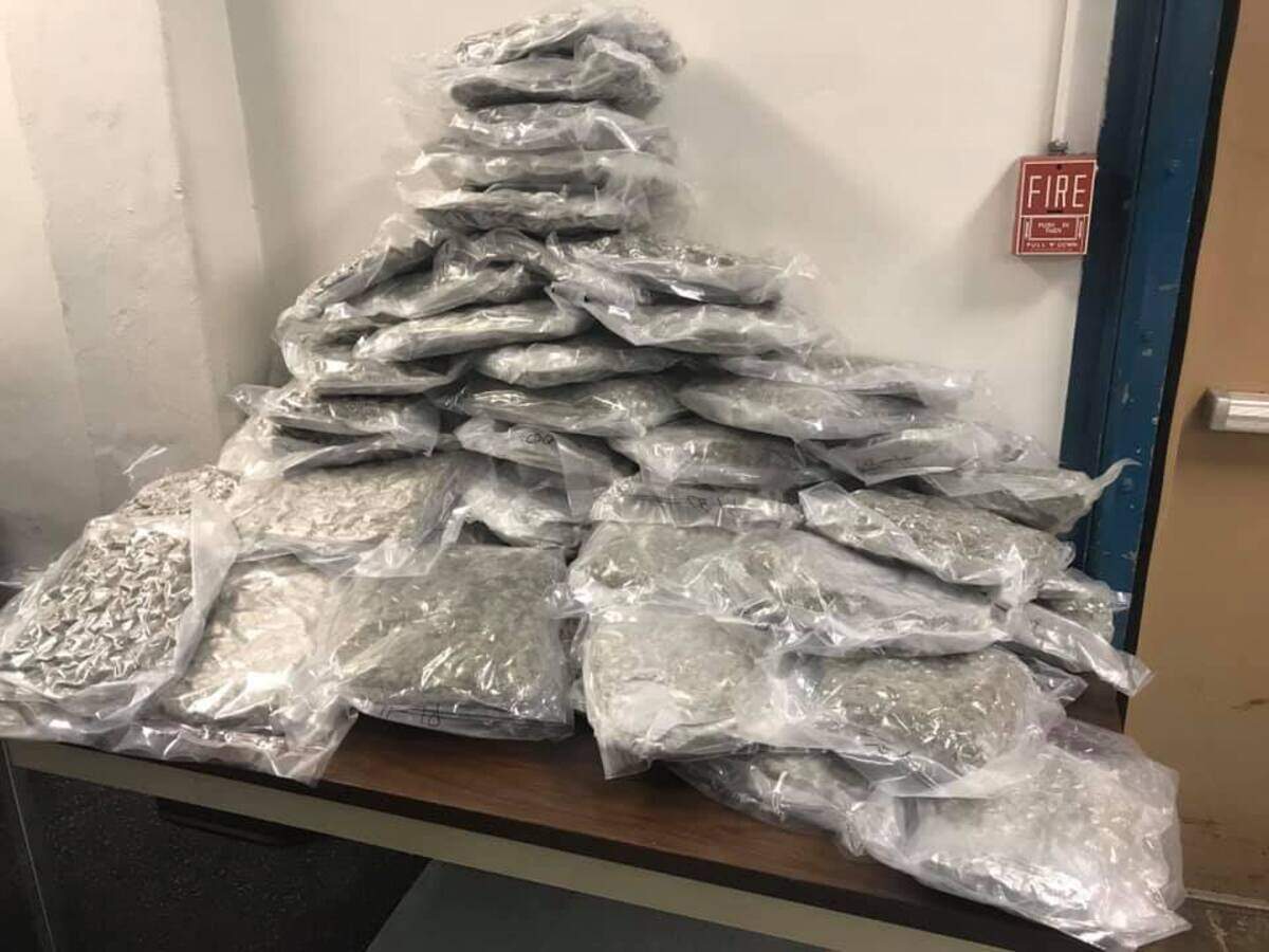 Greenville County deputies say they found 75 pounds of pot during a traffic stop, sheriff’s office says.