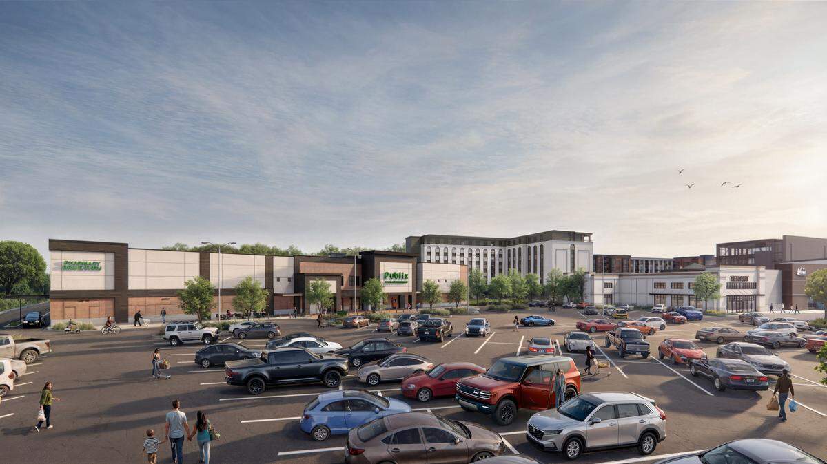 A Publix grocery store is planned for the BullStreet District. It will break ground in 2026.
