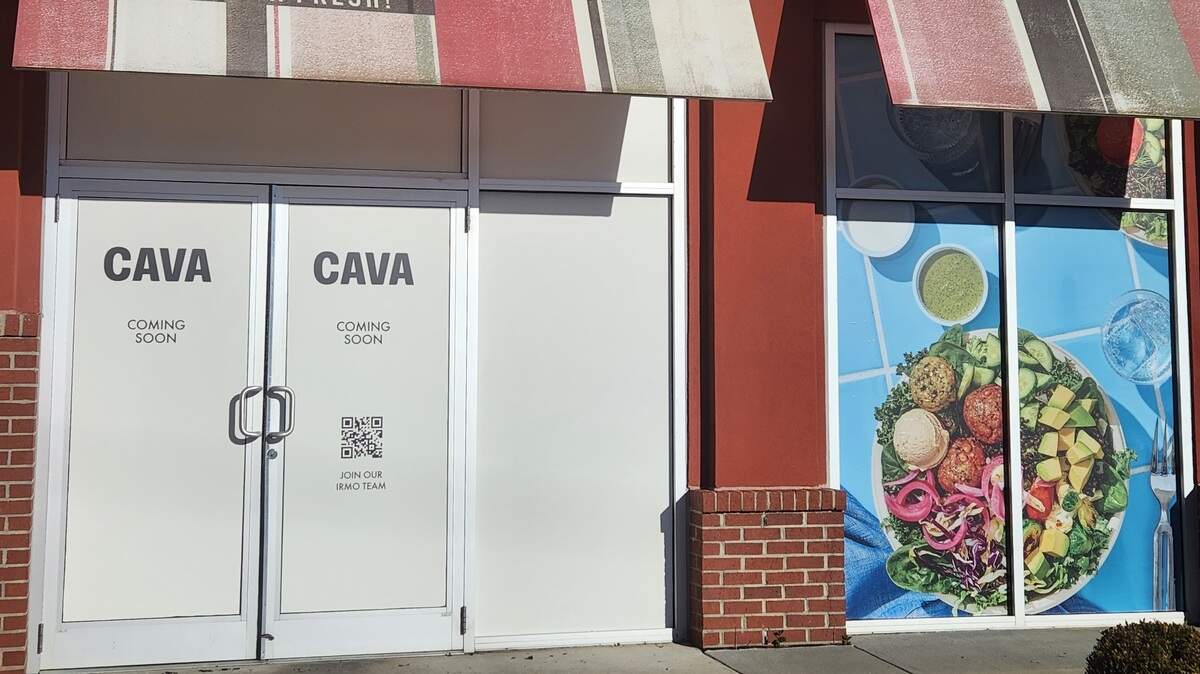 The Zoes Kitchen at 952 Lake Murray Blvd. in Irmo has closed, and the location will be switched over to a Cava restaurant.
