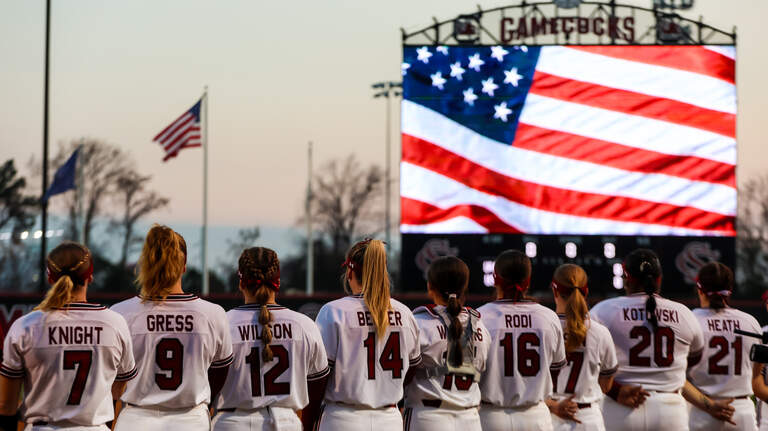 Photos: USC softball rallies for walk-off win on Opening Day 2025