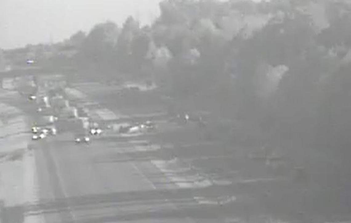 A crash shut down a major interstate running through Richland County, according to the South Carolina Department of Transportation.