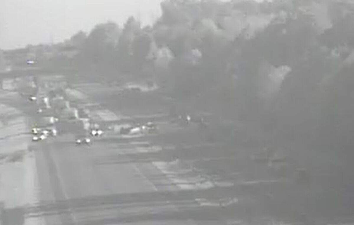 A crash shut down a major interstate running through Richland County, according to the South Carolina Department of Transportation.