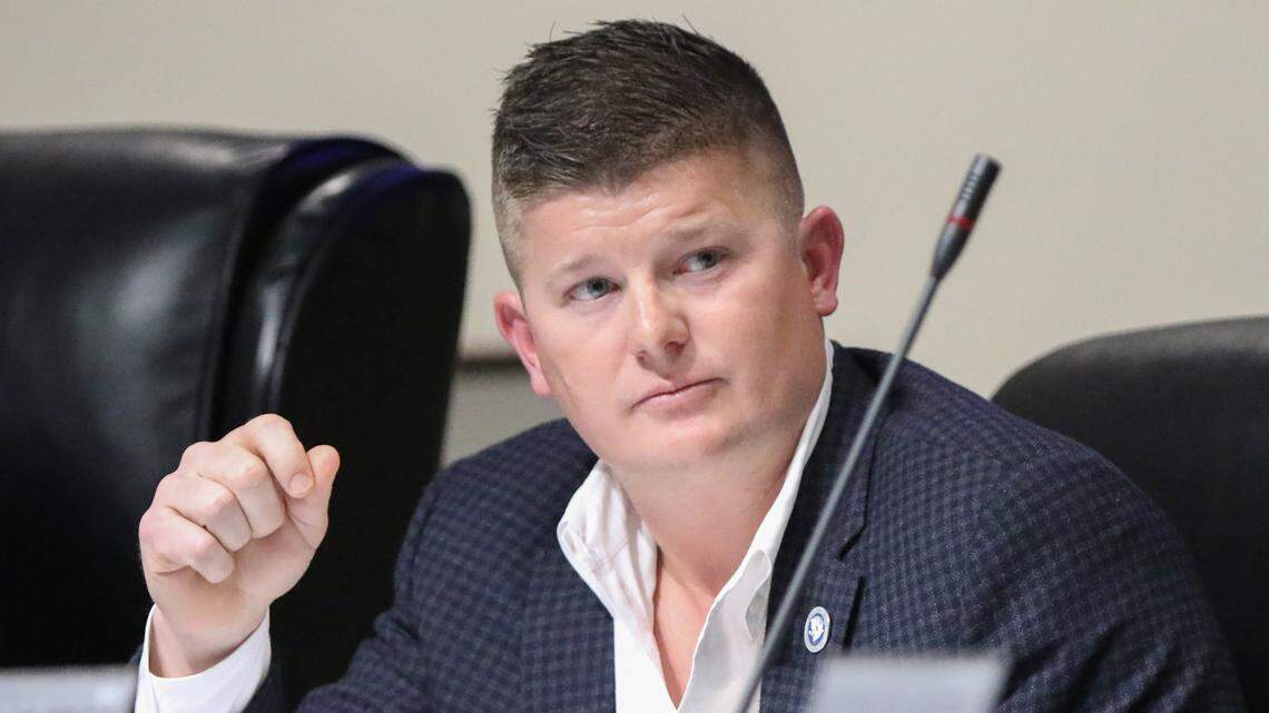 District 6 councilman Joe Walker III attends a meeting of the Richland County Council. 2/19/19