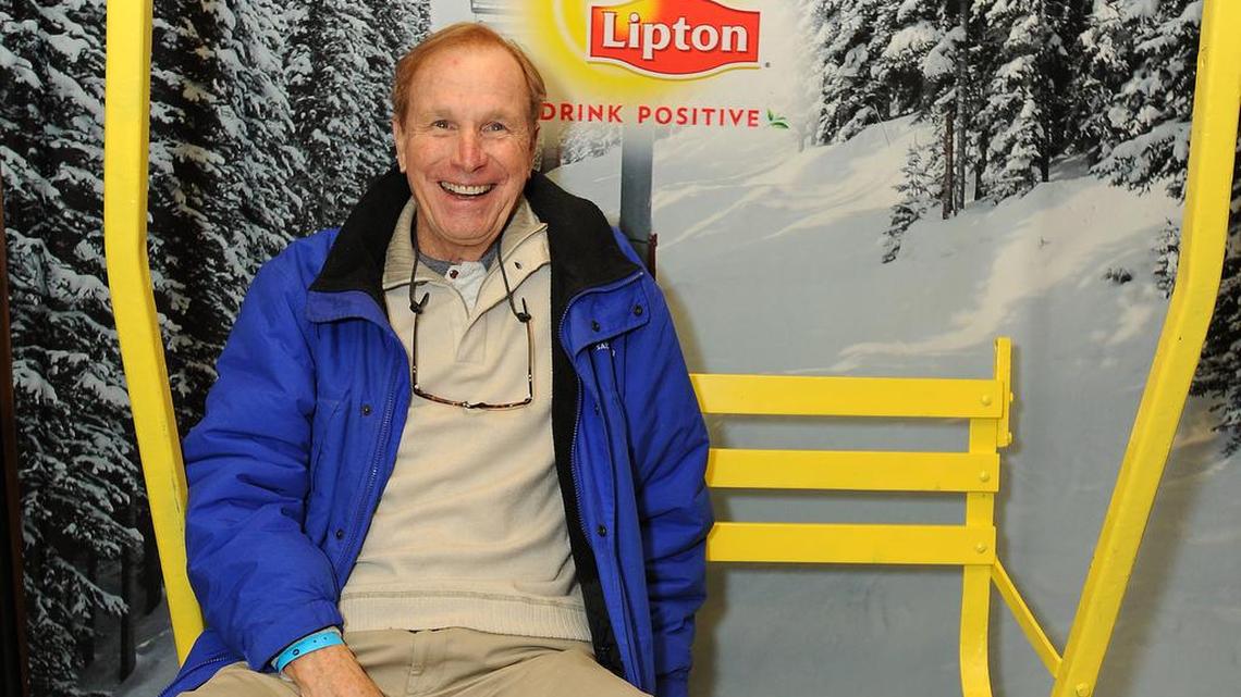 FILE - In this Jan. 19, 2013 file photo provided by Lipton, actor Wayne Rogers takes a tea-break at the Lipton Uplift Lounge amidst the hustle and bustle of Sundance in Park City, Utah. Rogers, whose “Trapper” John McIntyre on “M.A.S.H.” was among the most beloved characters on one of the most popular shows of all time, has died at age 82. Rogers’ publicist Rona Menashe says the actor died Thursday, Dec. 31, 2015, in Los Angeles of complications from pneumonia.