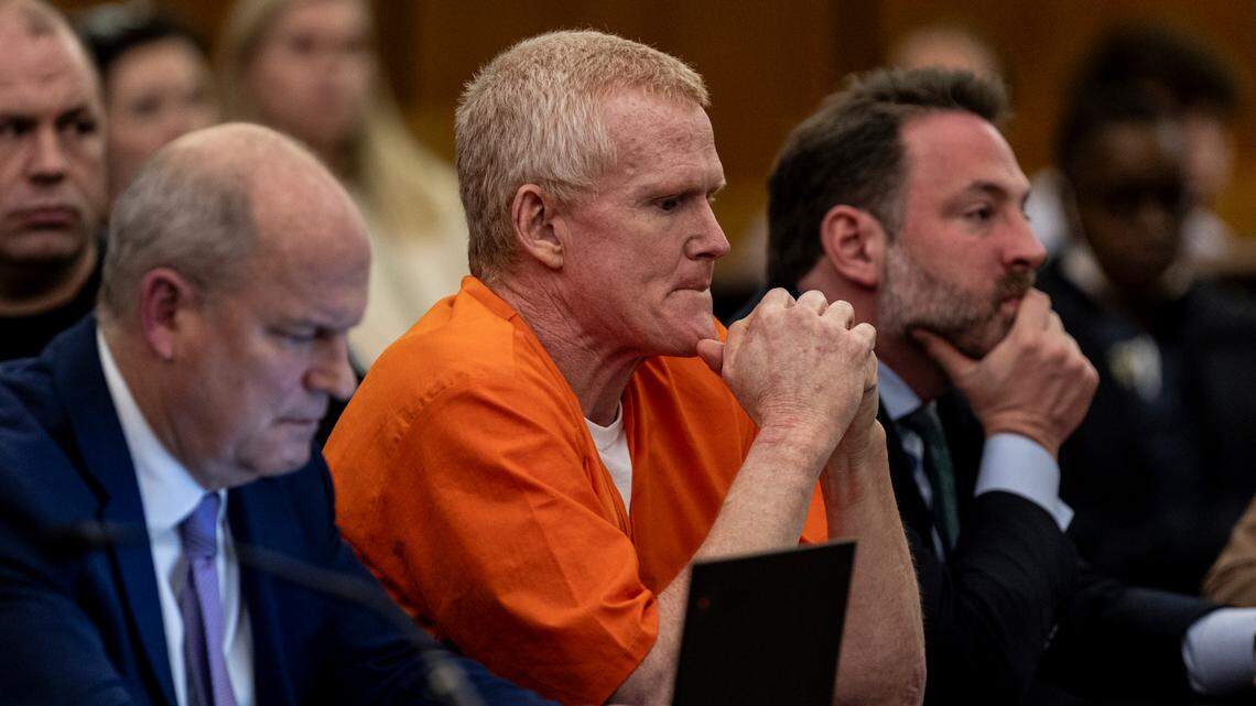 Alex Murdaugh listens as Judge Jean Toal delivers her verdict after a judicial hearing at The Richland County Judicial Center in Columbia, S.C. on Monday, Jan. 29, 2024. Toal denied Murdaugh a new trial. Tracy Glantz, The State/Pool