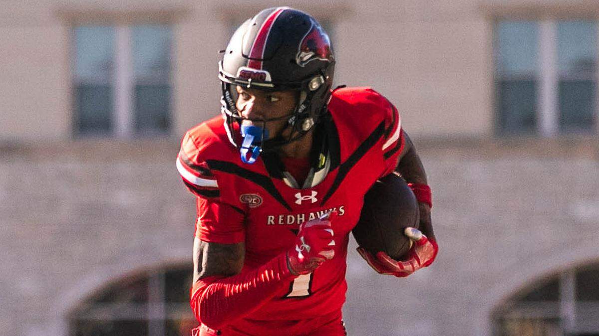 Clemson transfer wide receiver signee Tristan Smith (1) played the 2024 season at FCS Southeast Missouri State