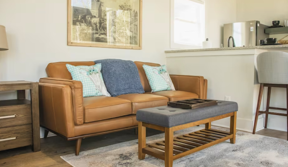 The airbnb is called the Farmhouse.