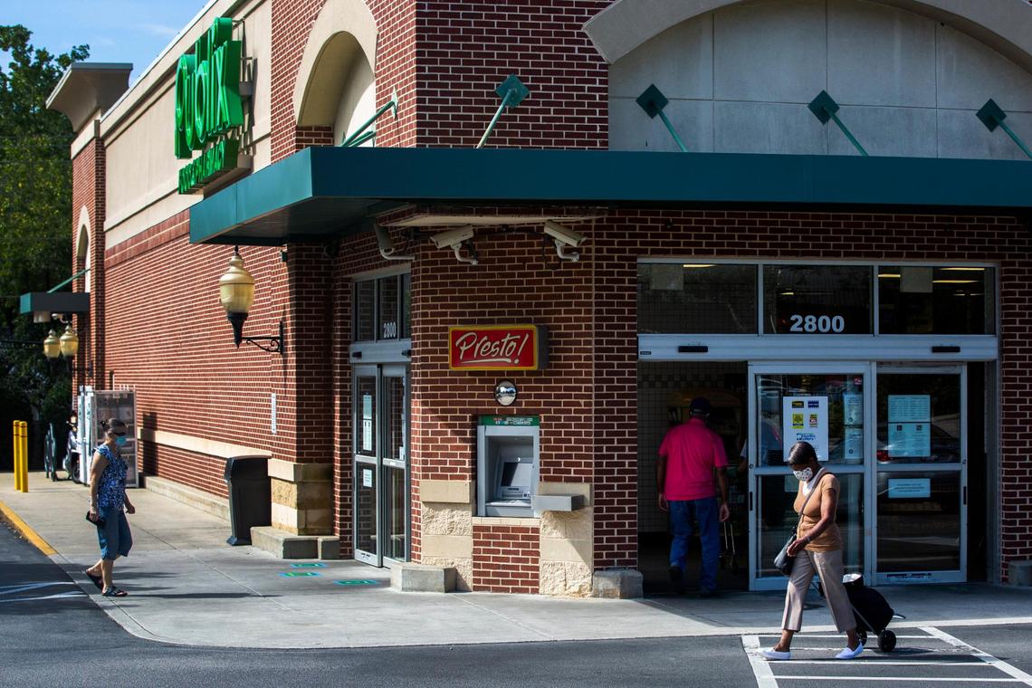 Sarah Gams is surprised with the title of Teach of the Year, $25,000 and a 2020 MBW X5 at her home in Chapin, South Carolina on Thursday, June 25, 2020. Gams is an English teacher at Spring Hill High School