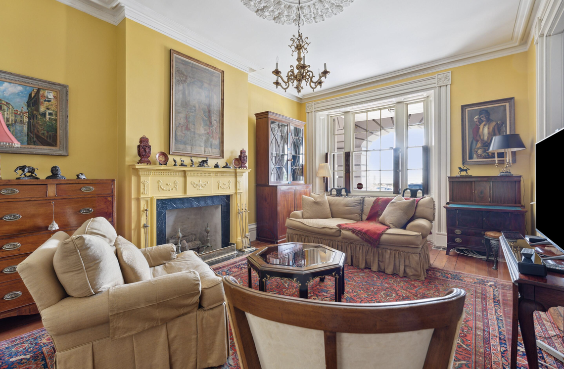 The house has been restored over eight years by the current owners.