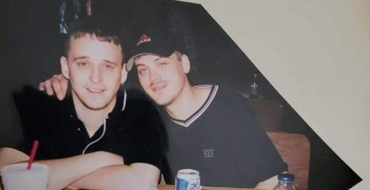 Best friends Marvin NeSmith (left) and Will Limerick (right) in an undated photo from the mid-1990s or early 2000s