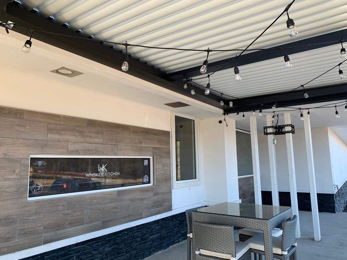 Whiskey Kitchen on Two Notch Road opened Dec. 28, 2020 in the Delta Marriott Hotel. The Southern cuisine restaurant and bar has an outdoor patio with a retractable roof.
