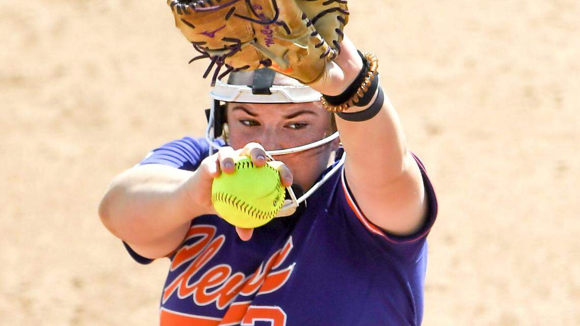 Clemson senior Brooke McCubbin (2)