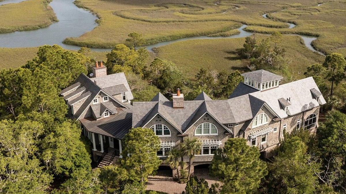 Asking price for this house on Kiawah is almost $14 million.