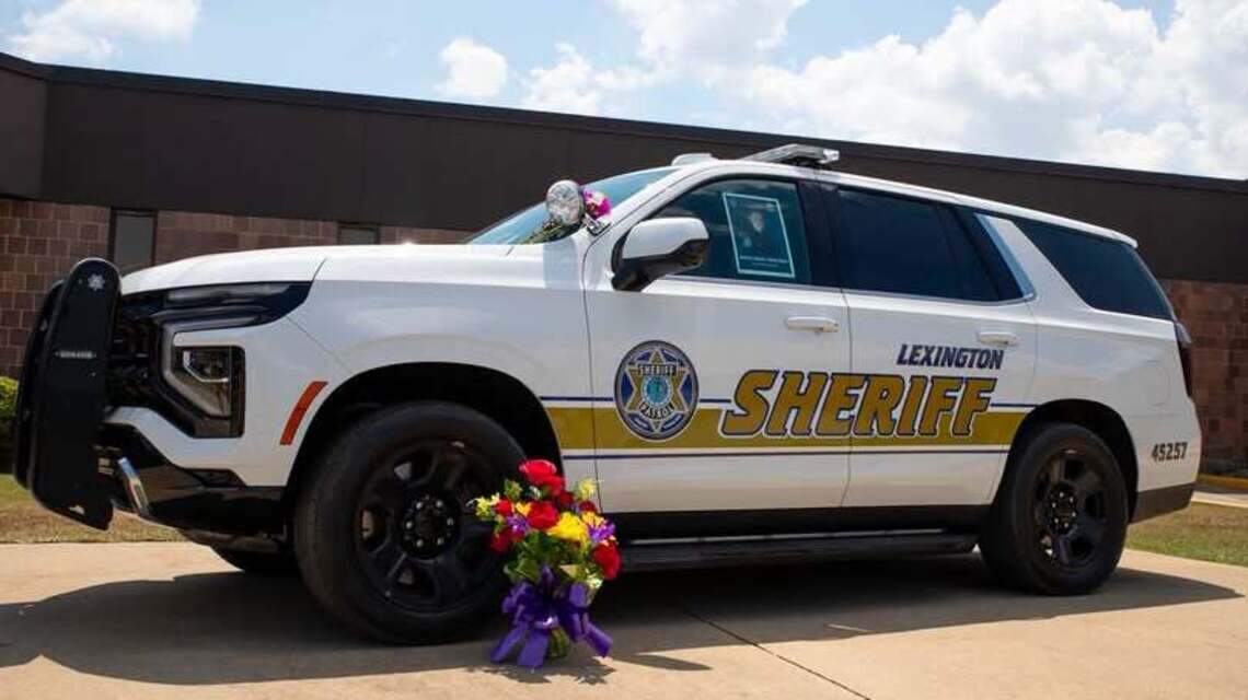 Sheriff’s department invites remembrance of Lexington deputy with patrol car memorial