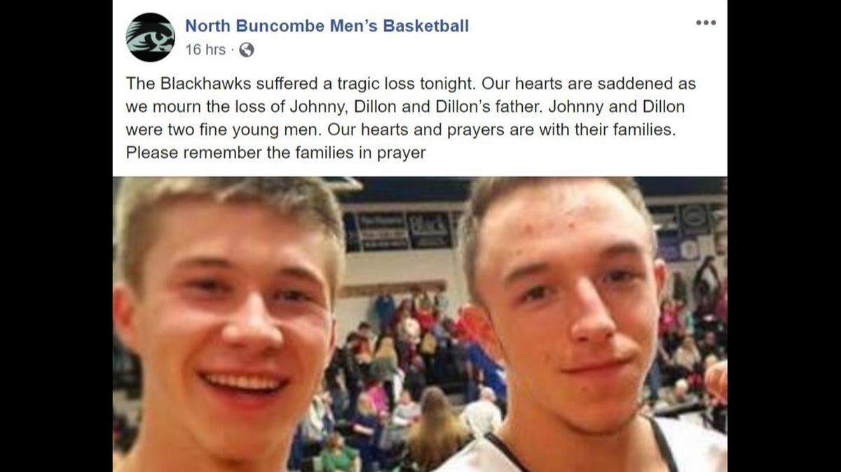 Johnny Laws, left, and Dillon Akins were two of three people from NC killed in an ATV crash in Tennessee.