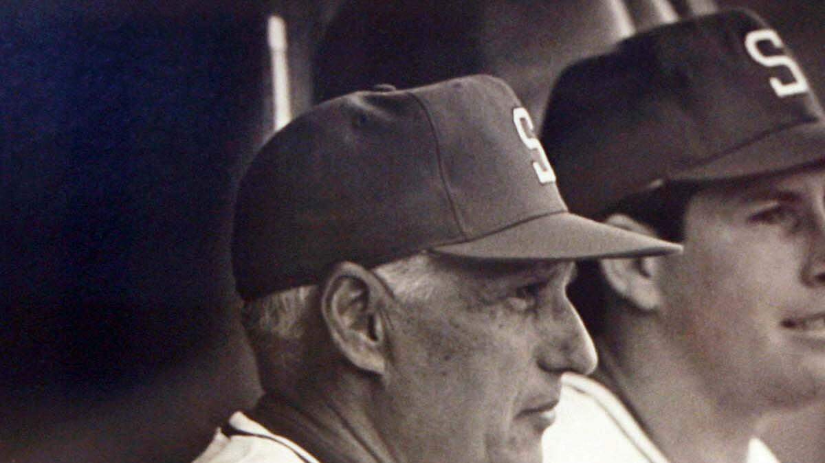 Sam Esposito and Ray Tanner at N.C. State