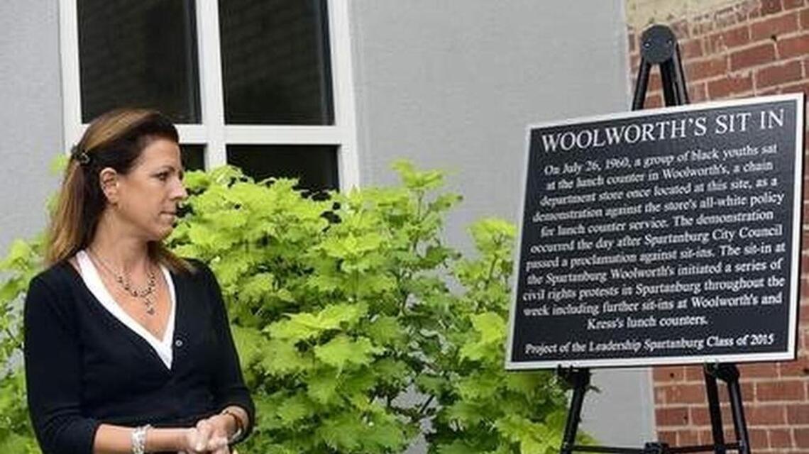 Plaque commemorates 1960 Woolworth’s sit-in