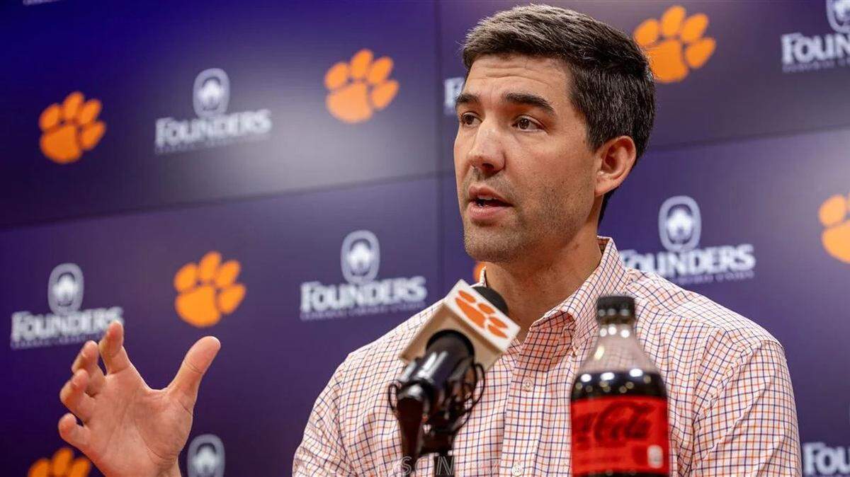 Clemson athletic director Graham Neff