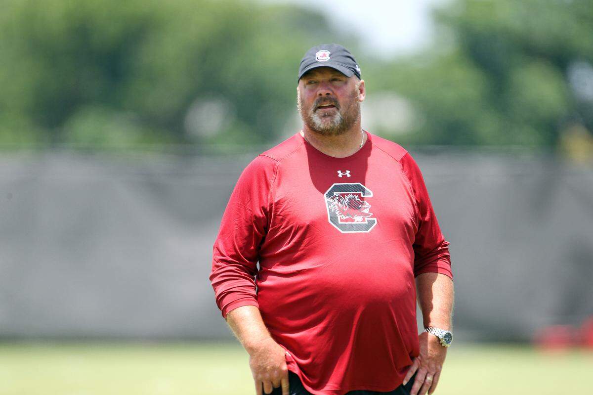South Carolina football team analyst Freddie Kitchens