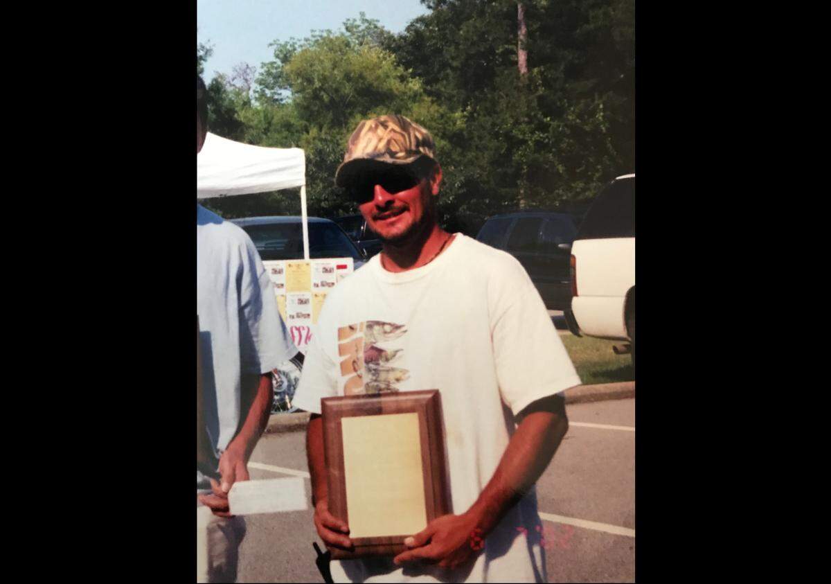 Rafael Redmond after a 2002 tournament