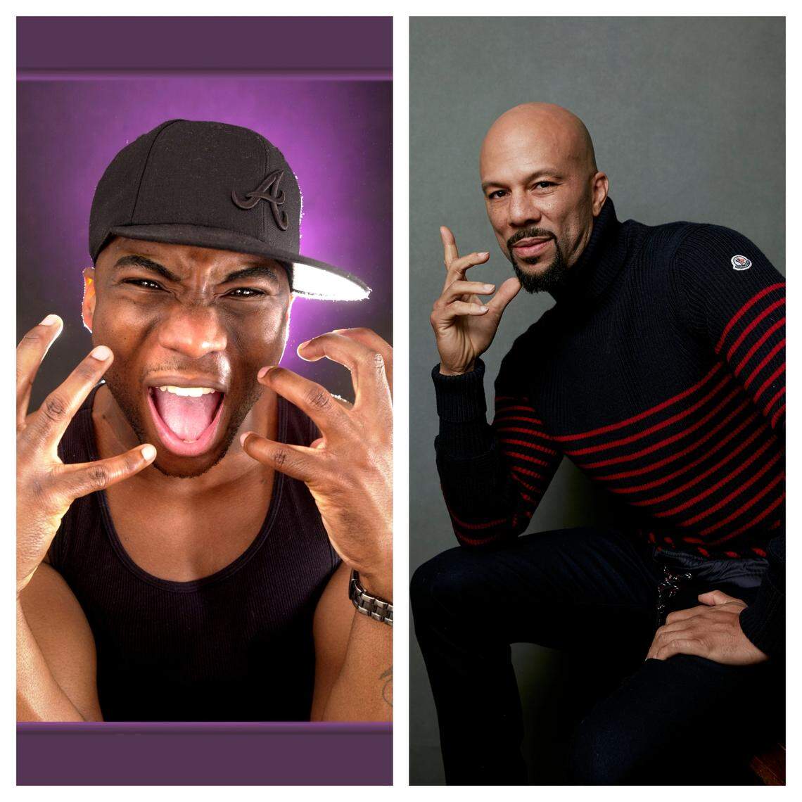 Charlamagne tha God, left, and Common, will perform at a concert in Columbia in support of Jaime Harrison’s senate campaign.