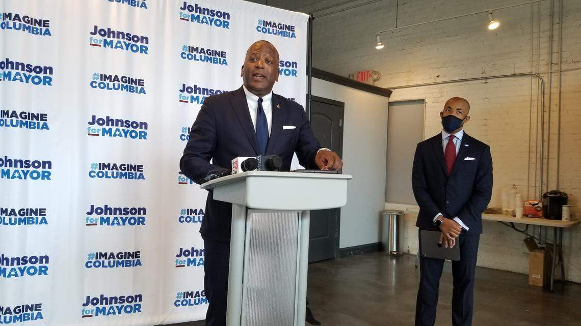 Steve Benjamin endorses Sam Johnson in Columbia mayoral race