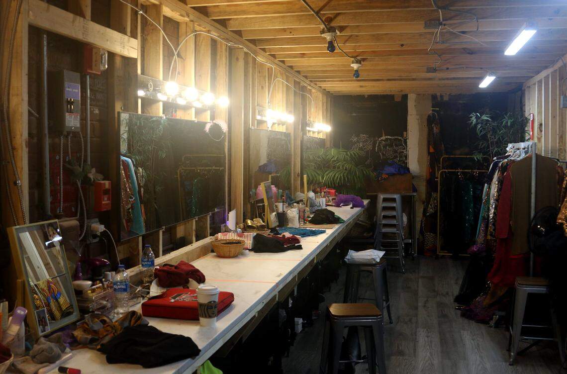 Trustus Theatre’s newly renovated dressing room. July 8, 2025