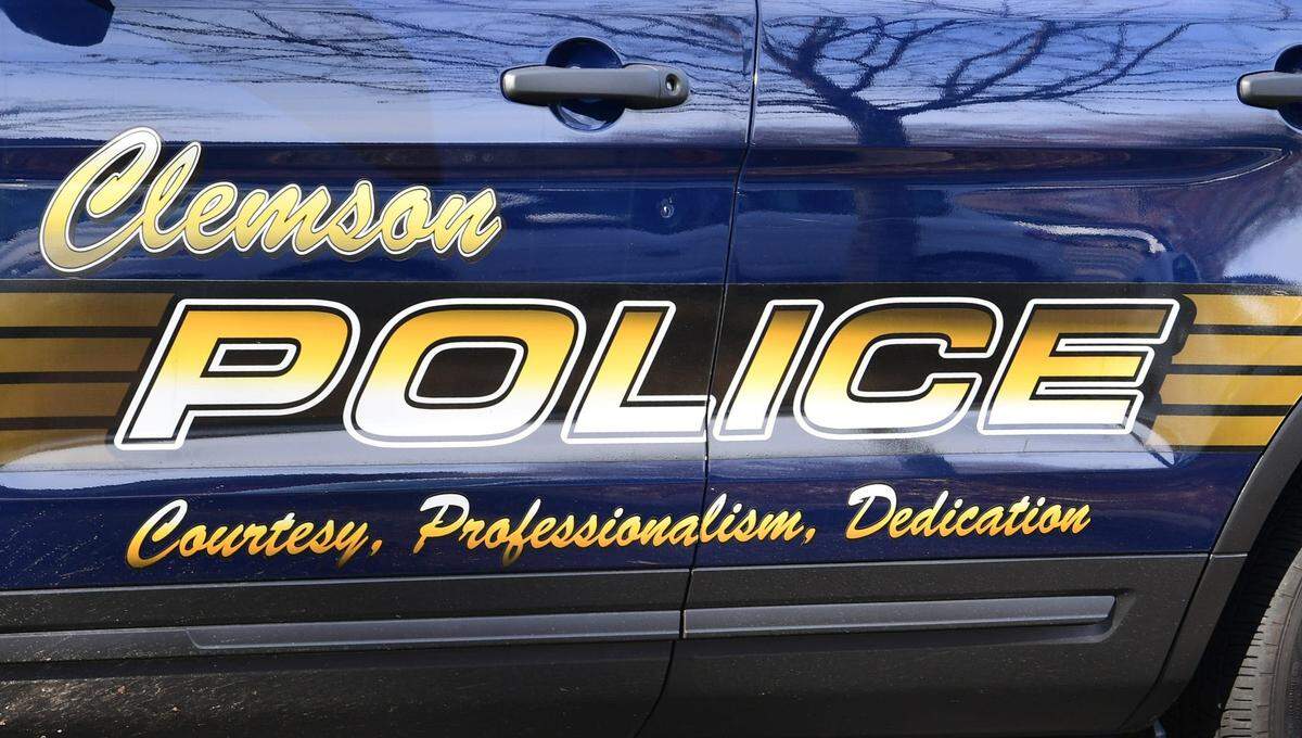 City of Clemson police car