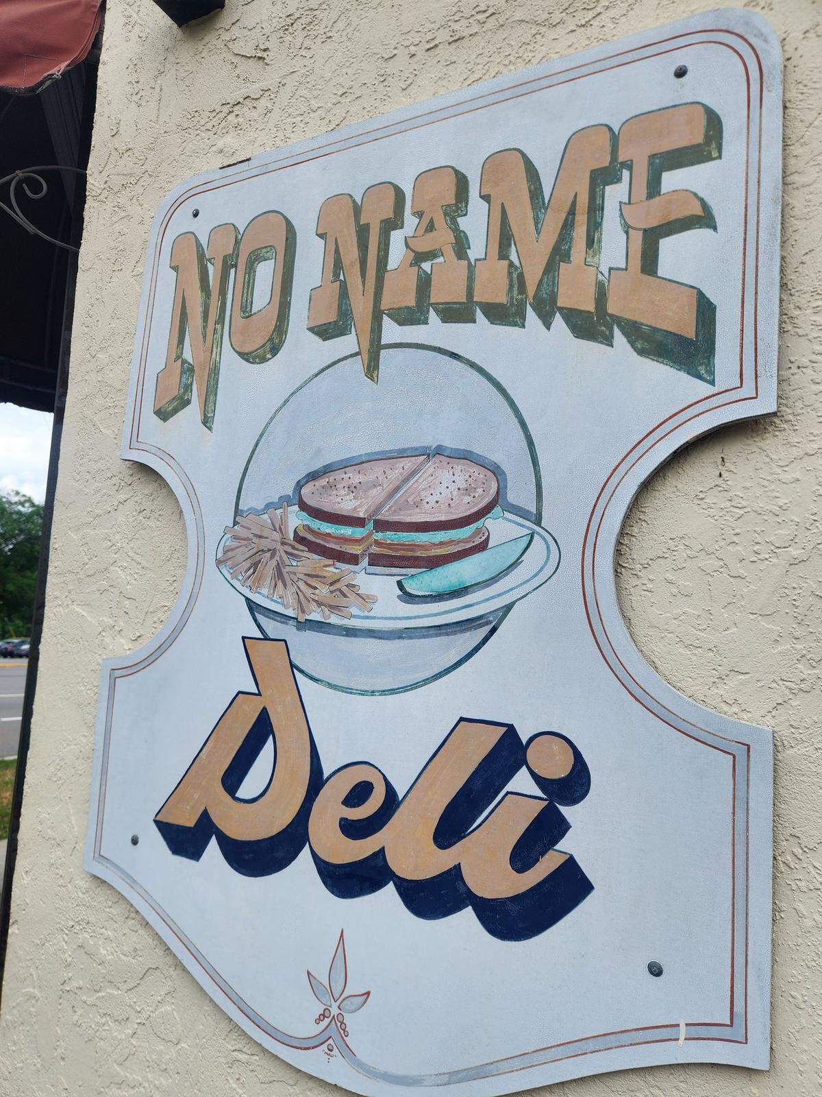 The sign at No Name Deli’s location at 2042 Marion St. in Columbia, SC.