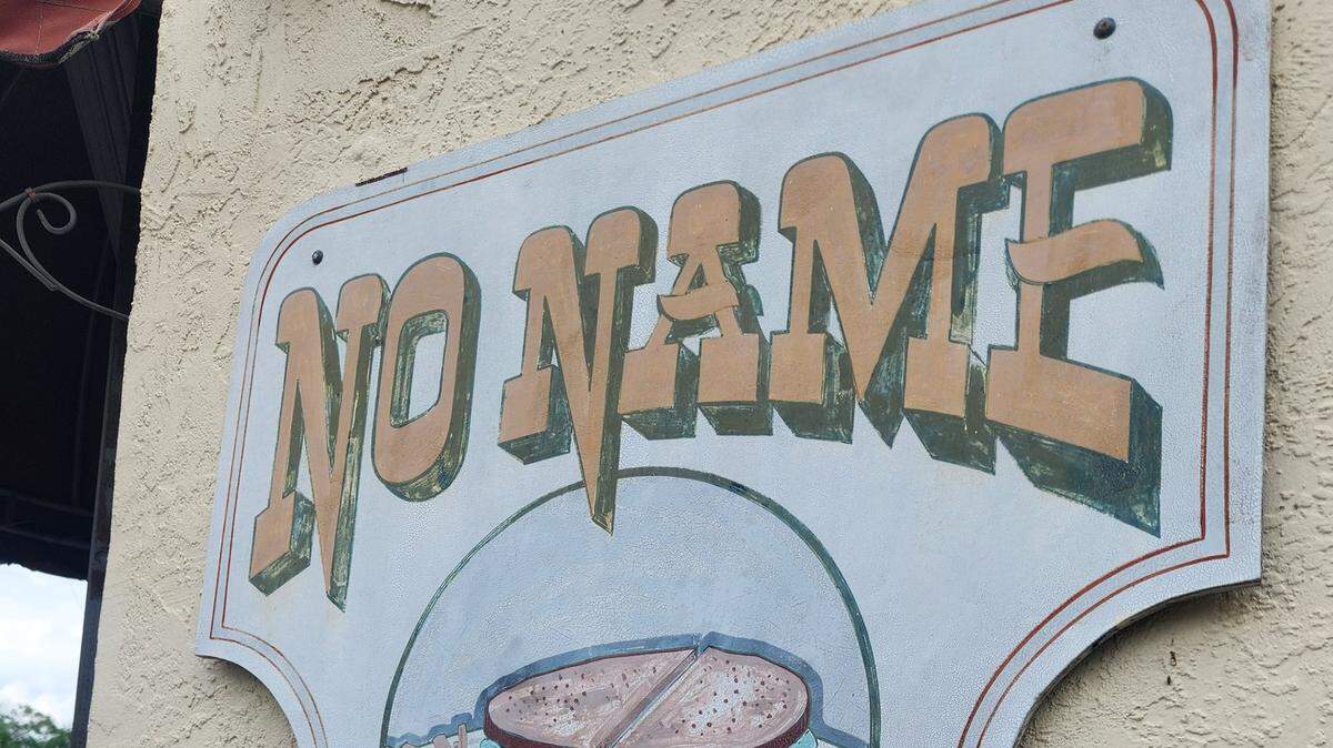 The sign at No Name Deli’s location at 2042 Marion St. in Columbia, SC.