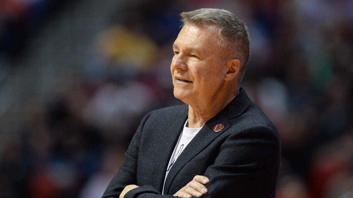 Marshall basketball coach Dan D'Antoni