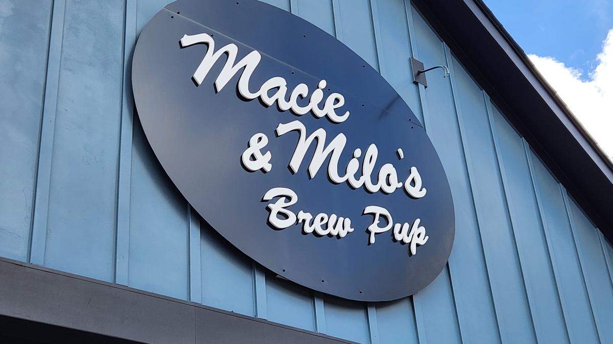 Macie & Milo’s Brew Pup, a gathering place that will have a dog park and a sports bar, plans to open soon at 140 Cromer Road in Lexington.