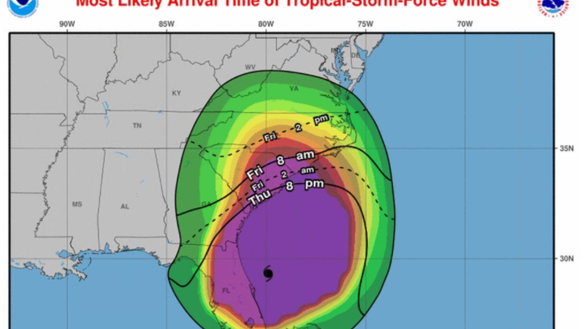 Midlands should prepare for tropical storm winds, potential floods Friday. Here’s the latest forecast