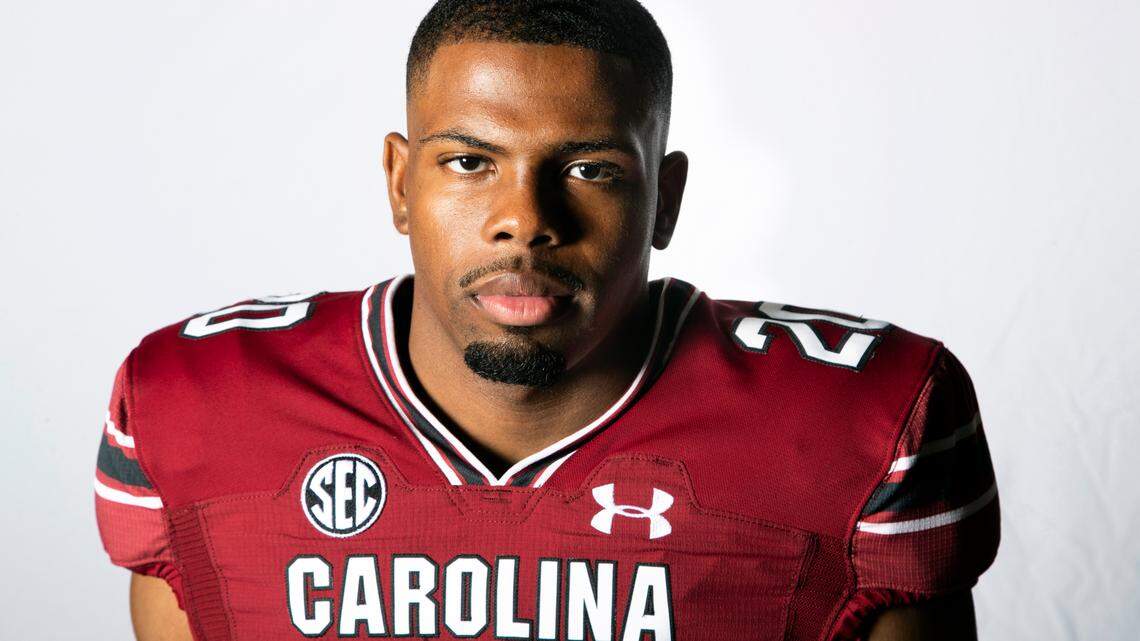South Carolina tailback Kevin Harris never sought the spotlight. It found him anyway