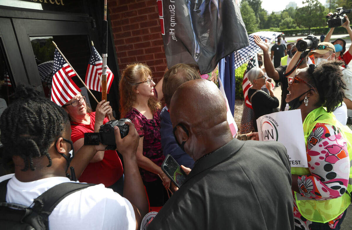 a march marking the 57th anniversary of the Walk on Washington, where Martin Luther King, Jr. gave his famous “I Have a Dream” speech. 8/28/20