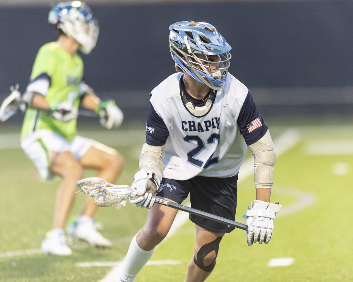 Chapin’s Eddie Wright was the The State Newspaper’s 2025 Boys Lacrosse Player of the Year.