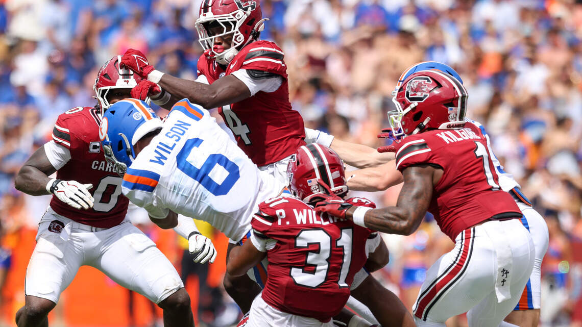 Score, recap: South Carolina football beats No. 16 Florida in The Swamp