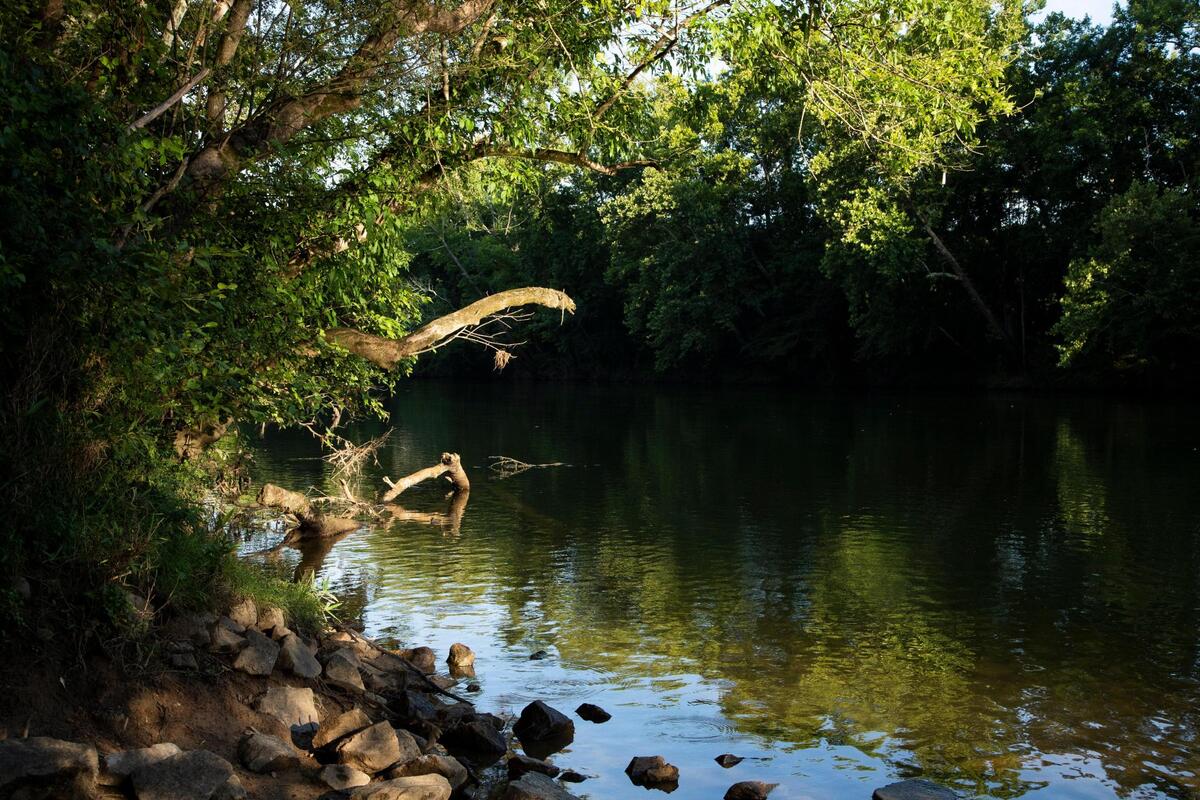 The boat ramp at Saluda Shoals on Tuesday, July 13, 2021.