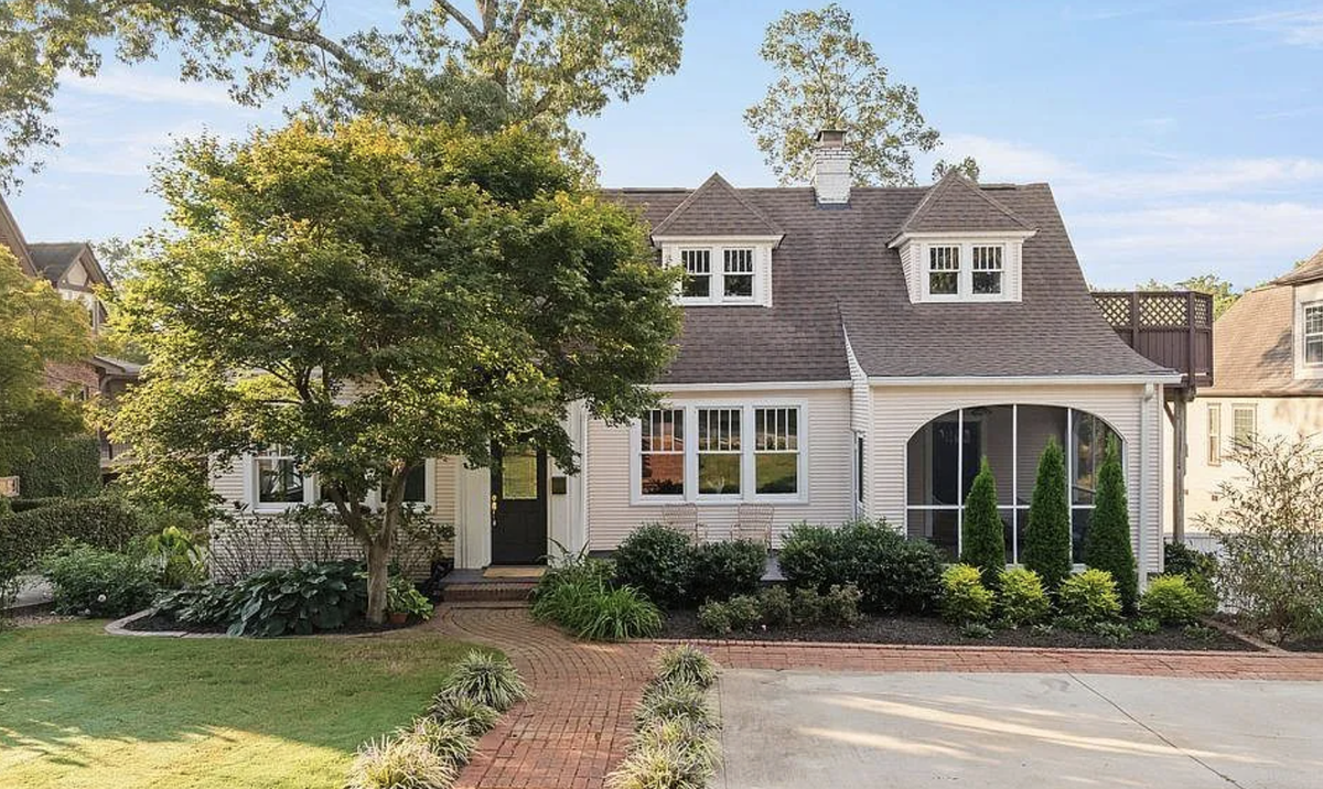 The house at 308 East Faris in Greenville was viewed the most on the website Redfin.com in October 2025.