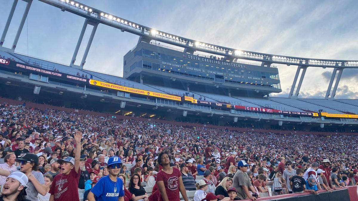 South Carolina held its annual Garnet-Black spring game on Saturday, April 15, 2023.