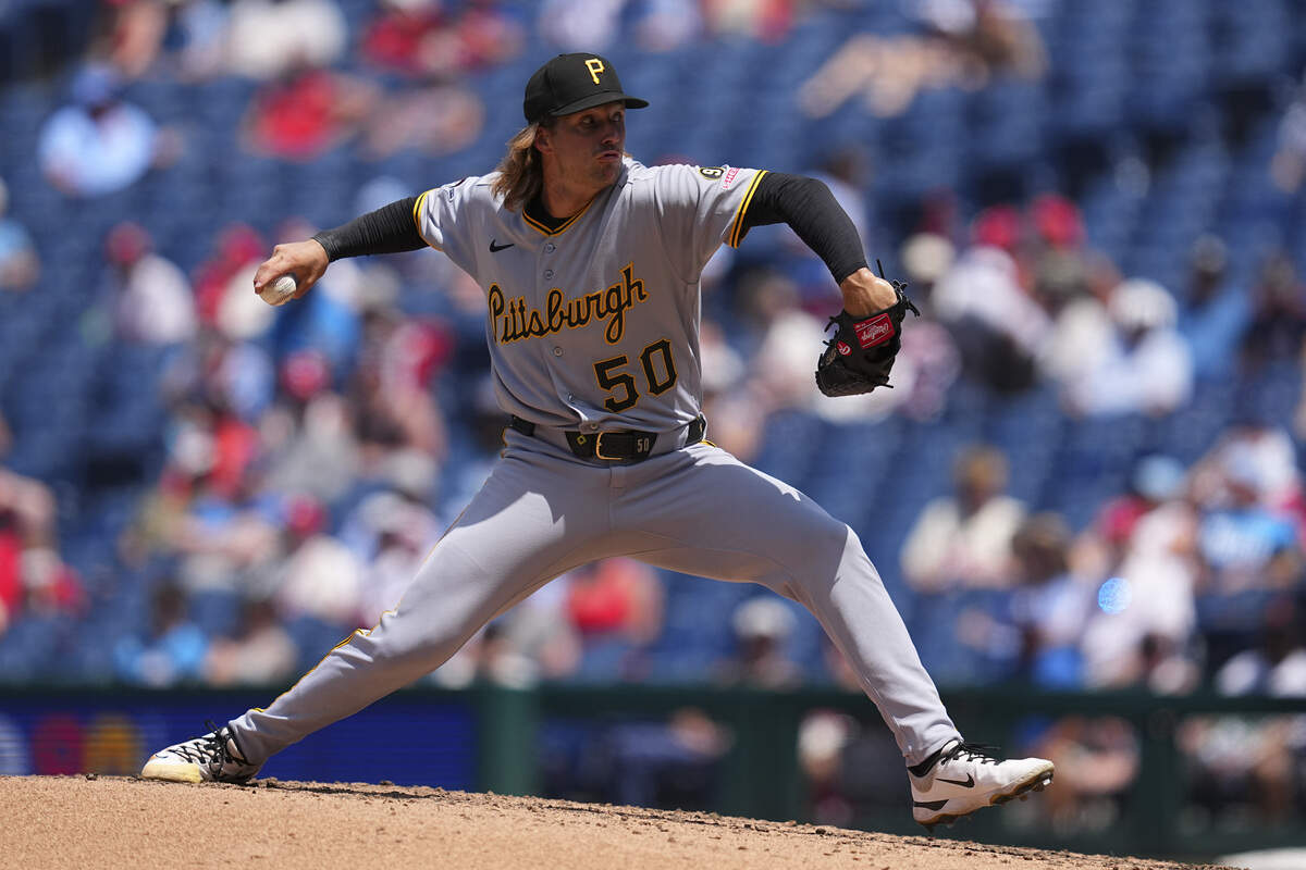 Former Gamecock Carmen Mlodzinski #50 of the Pittsburgh Pirates.