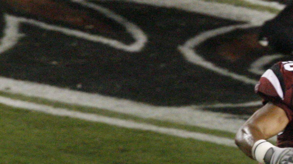South Carolina linebacker Eric Norwood in 2009