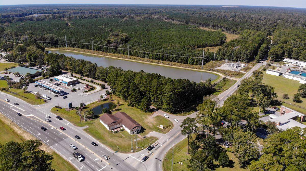 Beaufort-Jasper Water and Sewer Authority’s canal brings drinking water from the Savannah River to the Chelsea water treatment plant.