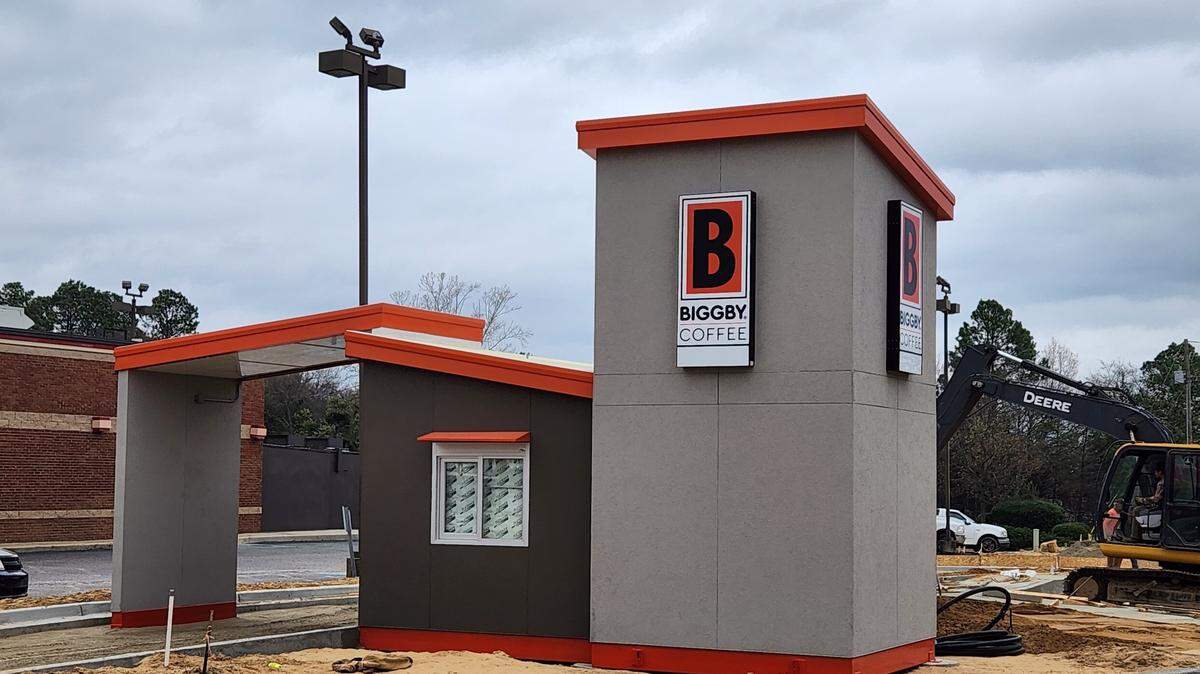 A Biggby Coffee location is being prepped just off South Lake Drive in the Red Bank area of Lexington County, just south of Interstate 20.